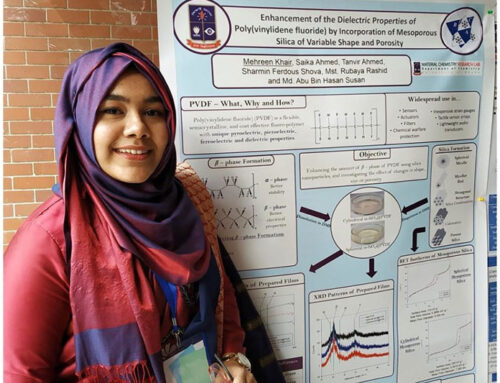 Mehreen Khair Wins ‘Best Poster Award’